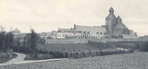 De abdij en het Gesticht van Mesen voor W.O. I.